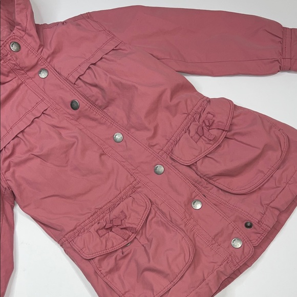 GAP Kids' Rose Twill Jacket with Hood - Picture 4 of 11